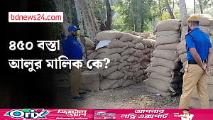 খালের পাশে ৪৫০ বস্তা আলু, মালিক লাপাত্তা ৬ দিন