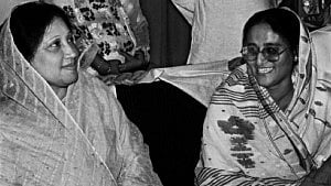 Hasina mourns death of archrival Khaleda