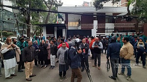 BNP chairperson’s office shrouded in grief