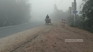 কুড়িগ্রামে তাপমাত্রা ১৩ ডিগ্রিতে, ঠান্ডায় নাকাল জনজীবন