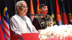 Yunus urges ‘historic’ role for armed forces in polls