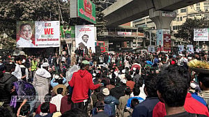 Inqilab Moncho resumes Shahbagh blockade after Tarique visit