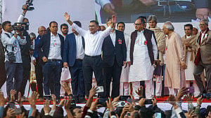 তারেক রহমানের সংবর্ধনায় জনসমুদ্র