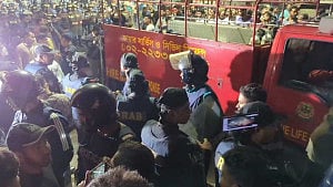 Fire at Udichi office contained