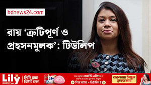 রায়ের প্রতিক্রিয়ায় যা বললেন টিউলিপ