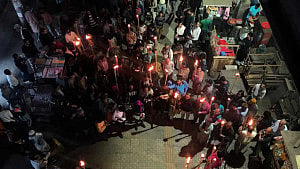 Rally, torch procession over Udichi office attack