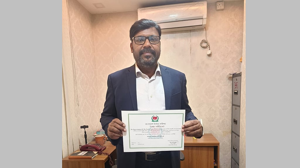 বাংলাদেশ সমঅধিকার পার্টির প্রতিষ্ঠাতা চেয়ারম্যান সুশান্ত চন্দ্র বর্মন।