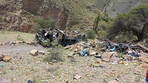 37 dead in Bolivia bus crash