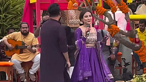 Leaked photos from Mehazabein's 'Gaye Holud' surface online