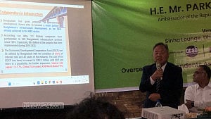 Political crisis stopping investments: Korean envoy