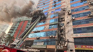 Zaman Tower fire tamed