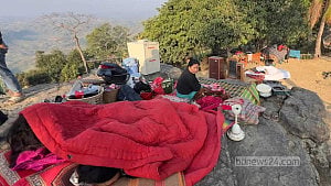 Fire leaves Tripura, Lusai families homeless in Sajek
