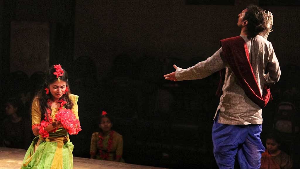 রবিঠাকুরের 'রক্তকরবী' আসছে ঢাবি নাটমণ্ডলে
