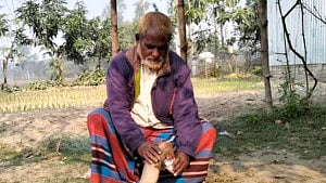 কুড়িগ্রামের শুকুর আলীর সঙ্গী যখন বেজি