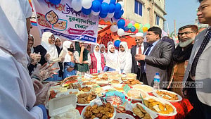 লক্ষ্মীপুরে পিঠা উৎসবে দুই শতাধিক পিঠার সমাহার