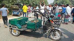 লক্ষ্মীপুরে ট্রাক চাপায় নিহত ২
