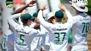 পাকিস্তানের লড়াইয়ের পরও বড় জয়ে সিরিজ দক্ষিণ আফ্রিকার
