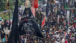 Muharram mourning procession