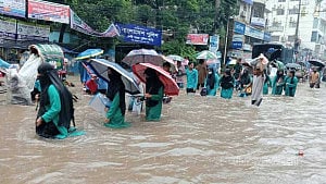 Record rain lashes Feni as embankments breached