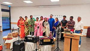 ফ্রাঙ্কফুর্টে রবীন্দ্রনাথ-নজরুল স্মরণে সাংস্কৃতিক সন্ধ্যা