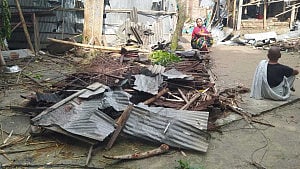 22 Hindu homes attacked in Gangachara