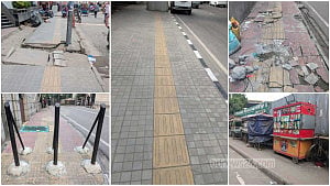 Tactile paving: A story of neglect towards disabled