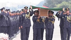 Towkir honoured in Kurmitola funeral parade