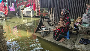 কুমিল্লার চাঁনপুরে বৃষ্টি মানেই দুর্ভোগ
