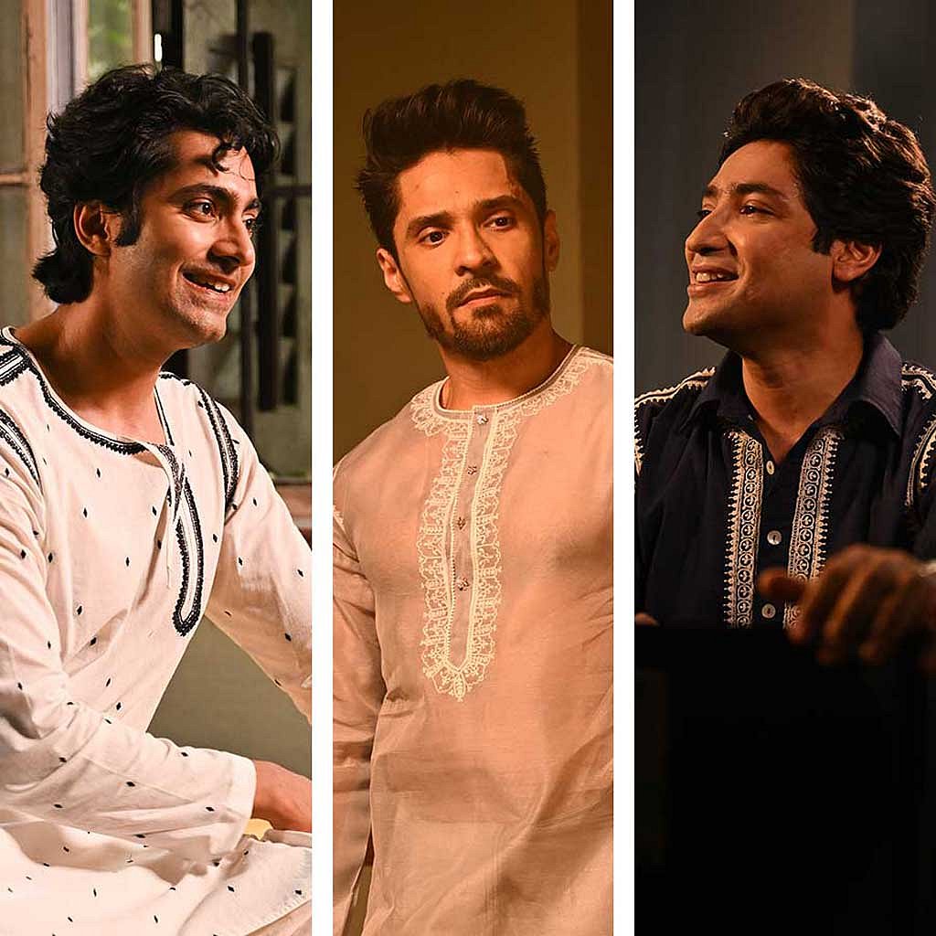 ধাক্কাপাড়ের ধুতি আর পাঞ্জাবি পরতে পছন্দ করতেন উত্তম। সে কথা মাথায় রেখে ওই ধরনের কাপড়ের তৈরি ধুতি-পাঞ্জাবিতে গৌরব চট্টোপাধ্যায়, গৌরব চক্রবর্তী এবং গৌরব রায়চৌধুরী।