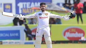Sri Lanka close in with Nissanka’s 187