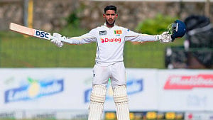 Nissanka’s unbeaten 146 puts Sri Lanka in charge