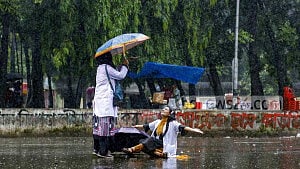 Continuous showers forecast from Sunday