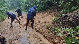 Landslides in Rangamati disrupt communication