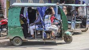 Cobbled together ‘autorickshaws’