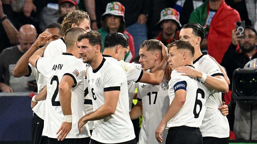দ্বিতীয়ার্ধের শুরুতে পাওয়া লিড ধরে রাখতে পারল না জার্মানি। ছবি: রয়টার্স  
