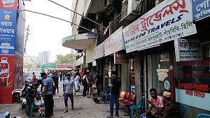Eid exodus: no extra rush, buses leave on time