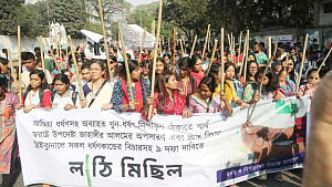 DU students march against sexual assault