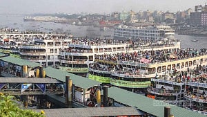 ঈদযাত্রা: শুক্র ও শনিবার ঢাকা ছেড়েছে ৪১ লাখ সিমধারী