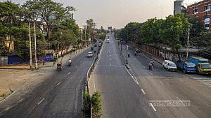 ঈদের ছুটিতে ফাঁকা ঢাকা