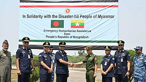 Relief reaches Yangon for quake victims