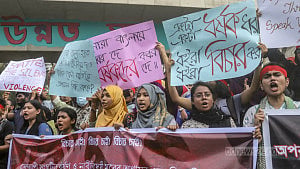Waves of protests against rape at DU
