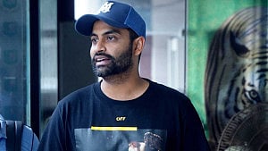 Tamim takes his first steps after surgery