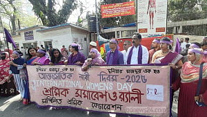 Garment workers demand end to violence against women
