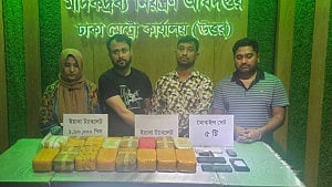 4 arrested with 150,000 yaba pills in Dhaka