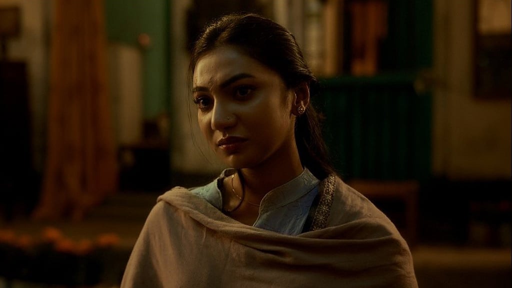 'দাগি' সিনেমায় সুনেরাহ বিনতে কামাল, ছবি: প্রযোজনা প্রতিষ্ঠানের সৌজন্যে।