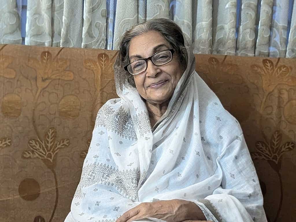অভিনেত্রী দিলারা জামান। ছবি: বিডিনিউজ টোয়েন্টিফোর ডটকম