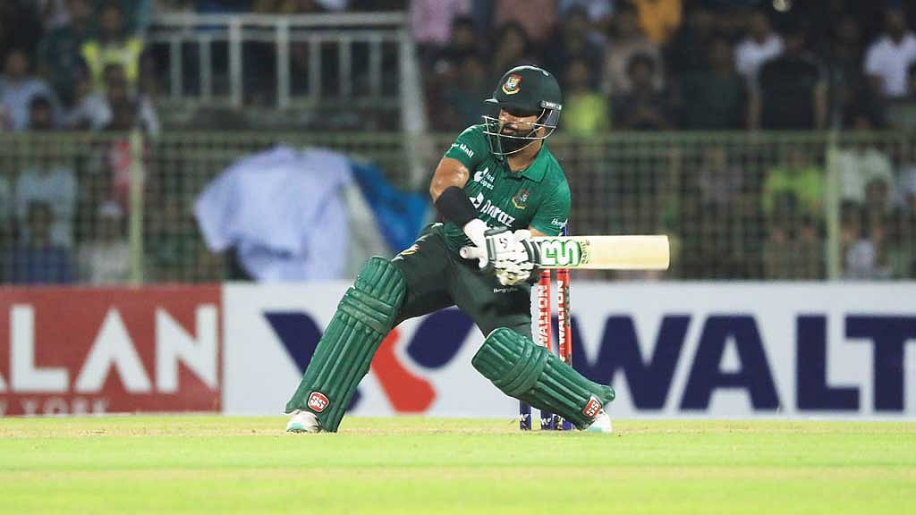 বাংলাদেশের হয়ে ৪ ওয়ানডে ও ২২ টি-টোয়েন্টি খেলেছেন শামীম। ছবি: বিসিবি। 