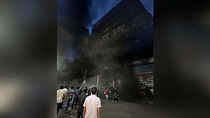 Bailey Road blaze tamed