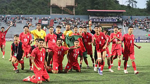 U19 football team lands in Dhaka at second attempt