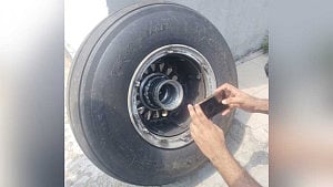 Wheel falls off Biman jet mid-flight, plane lands safely